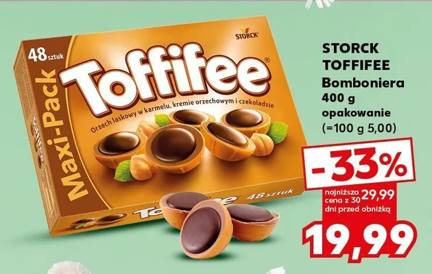 Toffifee Bomboniera Storck promocja w Kaufland