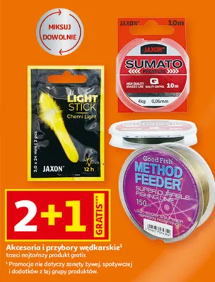 Akcesoria i przybory wędkarskie promocja w Auchan