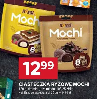 Ciasteczka ryżowe Mochi, tiramisu, czekolada promocja w Stokrotka