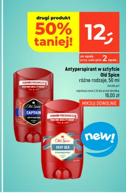 Antyperspirant w sztyfcie Old Spice Deep Sea promocja w Dealz