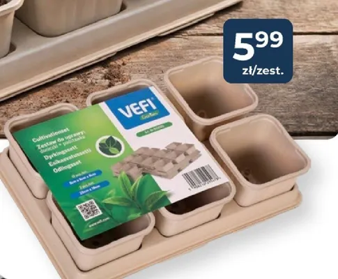 Podwójny zestaw doniczek o śr. 8 cm z podstawkami promocja w PSB Mrówka