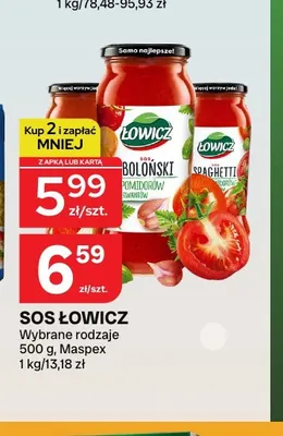 Sos boloński Łowicz promocja w Chorten
