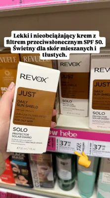 Krem z filtrem przeciwsłonecznym SPF 50 Just Daily Sun Shield UVB+UVA PA++++ promocja w Hebe