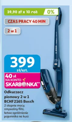 Odkurzacz pionowy 2 w 1 BCHF216S promocja w Auchan