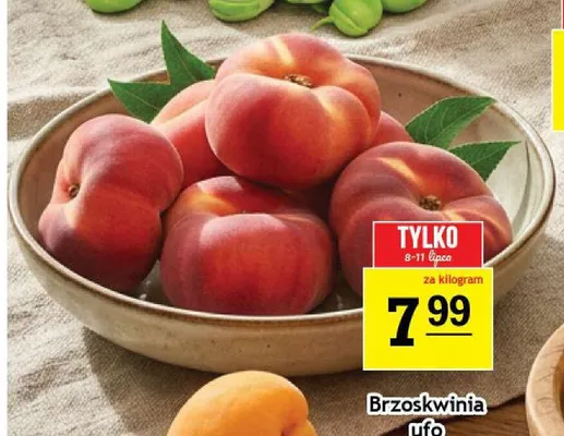 Brzoskwinia ufo promocja w Gram Market