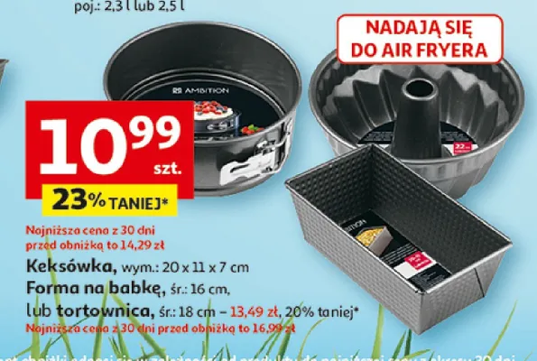 Keksówka promocja w Auchan