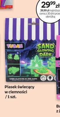 Piasek świecący w ciemności promocja w Dzień Dziecka