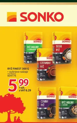 Ryż 3 kolory z dzikim Sonko Finest promocja w Selgros