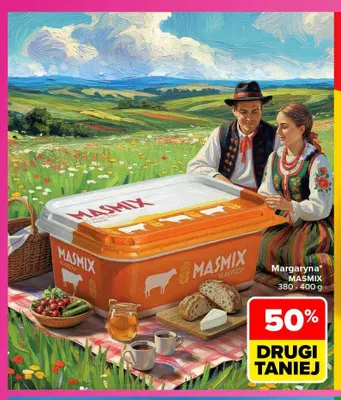 Margaryna Masmix promocja w Carrefour