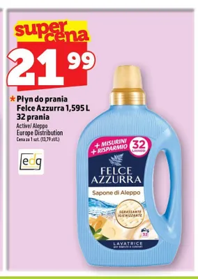 Płyn do prania Felce Azzurra Sapone di Aleppo promocja w TOPAZ
