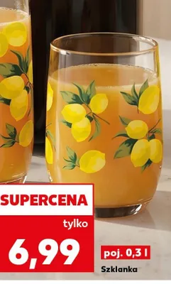 Szklanka 0,3 l promocja w Kaufland