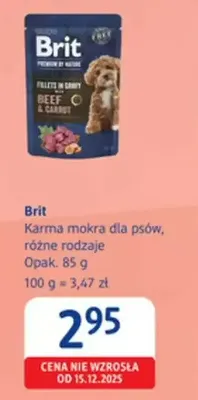 Karma mokra dla psów, różne rodzaje promocja w Drogerie DM