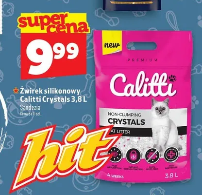 Żwirek silikonowy Calitti Crystals promocja w TOPAZ
