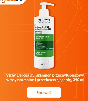 Szampon przeciwłupieżowy Vichy Dercos DS włosy normalne i przetłuszczające się promocja w DOZ.PL