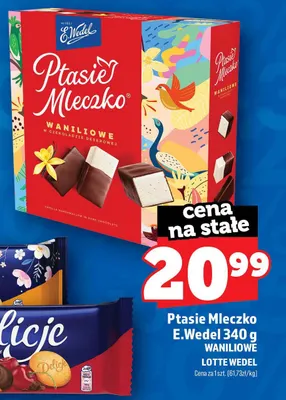Ptasie Mleczko E.Wedel waniliowe promocja w TOPAZ