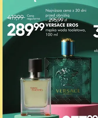 Męska woda toaletowa Versace Eros promocja w Super-Pharm