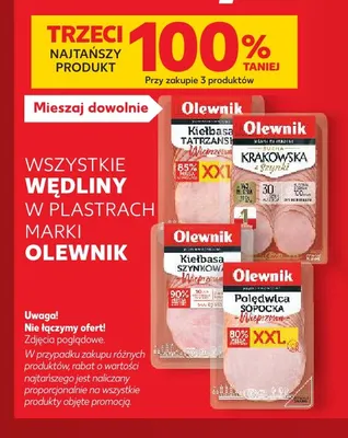 Kiełbasa tatrzańska wieprzowa Olewnik promocja w Kaufland
