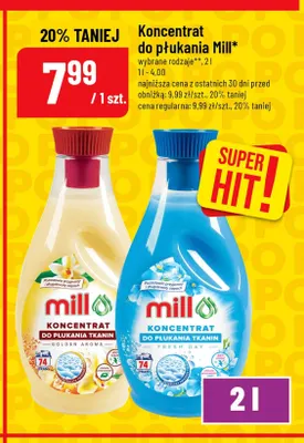 Koncentrat do płukania Mill Golden Aroma promocja w POLOmarket