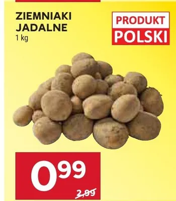 Ziemniaki jadalne promocja w Stokrotka