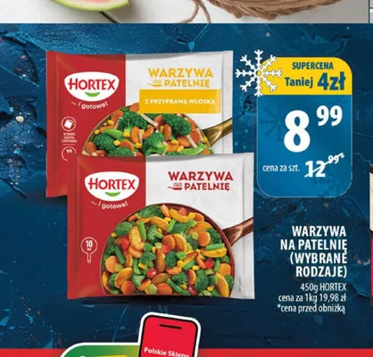 Warzywa na patelnię z przyprawą włoską Hortex promocja w Arhelan