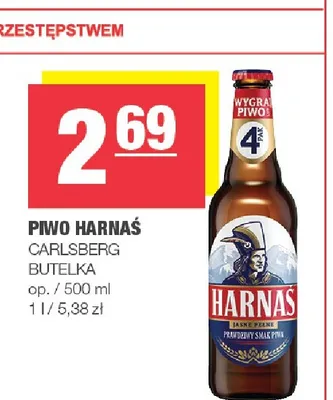 Piwo Harnaś promocja w SPAR