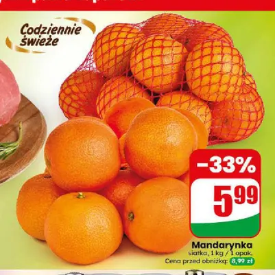 Mandarynki promocja w Dino