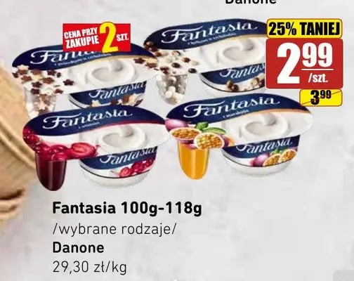 Jogurt Fantasia z wiśniami promocja w API Market