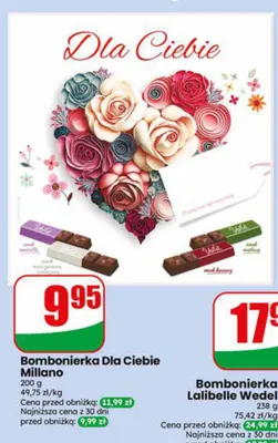 Bombonierka Dla Ciebie Millano promocja w Dino