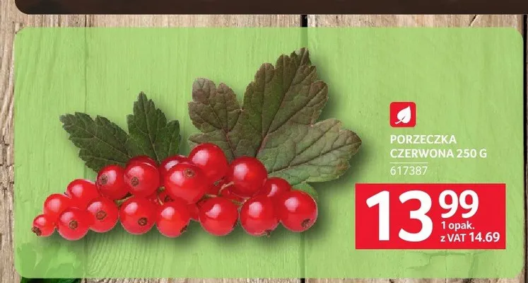 Porzeczka czerwona promocja w Selgros