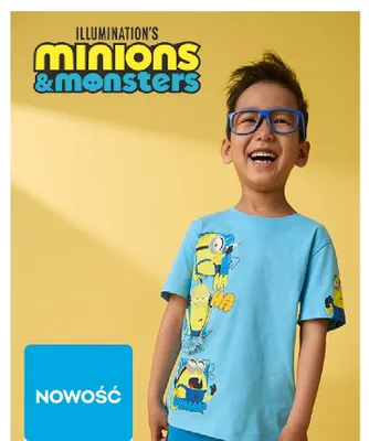 Koszulka chłopięca Minions promocja w Pepco