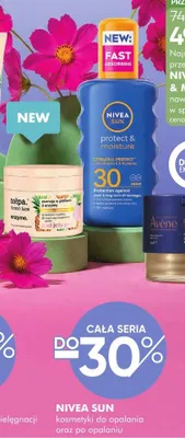 Balsam do opalania Nivea Sun Protect & Moisture SPF 30 200ml promocja w Super-Pharm