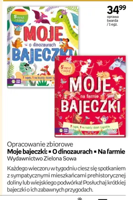 Książka Moje bajeczki Na farmie Wydawnictwo Zielona Sowa promocja w Empik