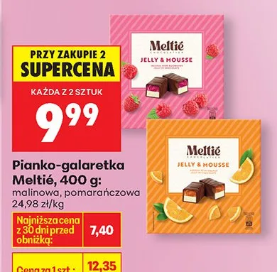 Pianko-galaretka Jelly & Mousse pomarańczowa promocja w Biedronka