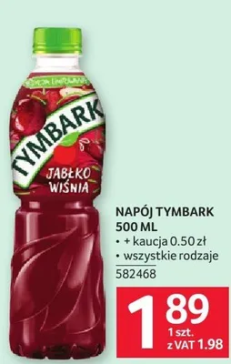Napój Tymbark 500ML promocja w Selgros