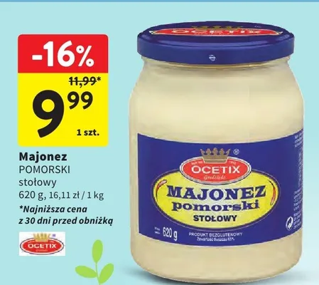 Majonez stołowy promocja w Intermarche
