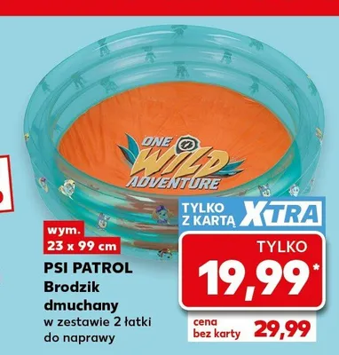 PSI PATROL Brodzik dmuchany promocja w Kaufland
