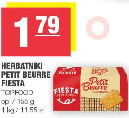 Herbatniki petit beurre promocja w SPAR