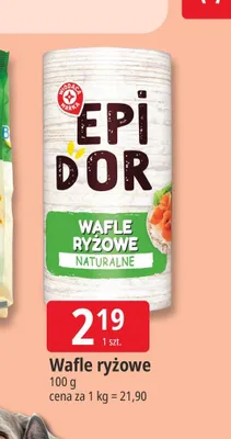 Wafle ryżowe naturalne Épi d'Or promocja w Leclerc