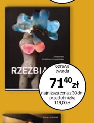 Książka Rzeźbiarz oprawa twarda promocja w Empik