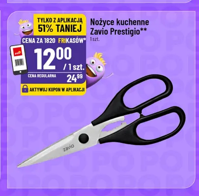 Nożyce kuchenne Zavio Prestigio promocja w POLOmarket