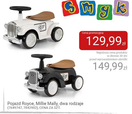 Pojazd Royce Millie Mally promocja w Smyk