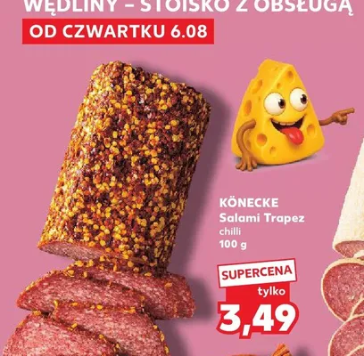 Salami Trapez chilli Könecke promocja w Kaufland