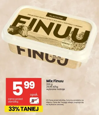 Mix Finuu promocja w Delikatesy Centrum