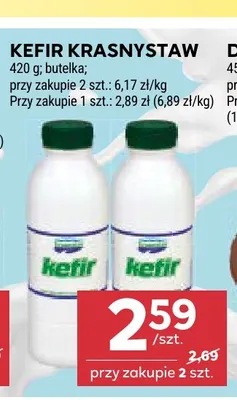 Kefir Krasnystaw promocja w Stokrotka