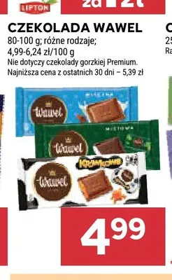 Czekolada WAWEL promocja w Stokrotka