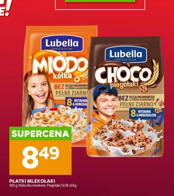 Płatki mlekołaki kółeczka miodowe, piegołaki promocja w Stokrotka