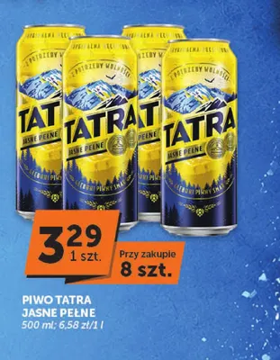 Piwo Tatra promocja w Groszek