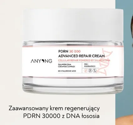 Krem regenerujący Anyong PDRN 30000 Advanced Repair Cream z DNA łososia promocja w Hebe