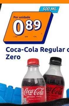 Napój gazowany Coca-Cola Zero promocja w Action