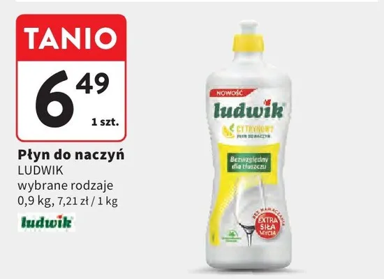Płyn do naczyń wybrane rodzaje promocja w Intermarche